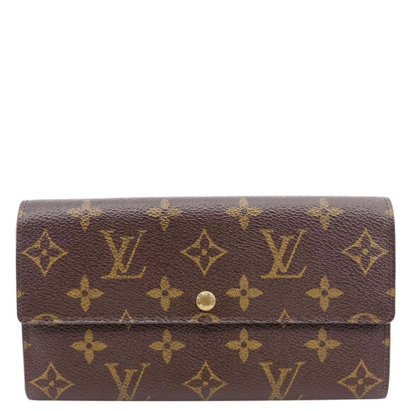 Louis Vuitton  Sarah Vintage Monogram Canvas Wallet Brown - Picture 1 of 13